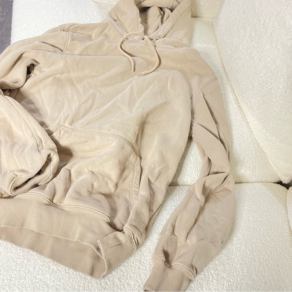 Beige hoodie